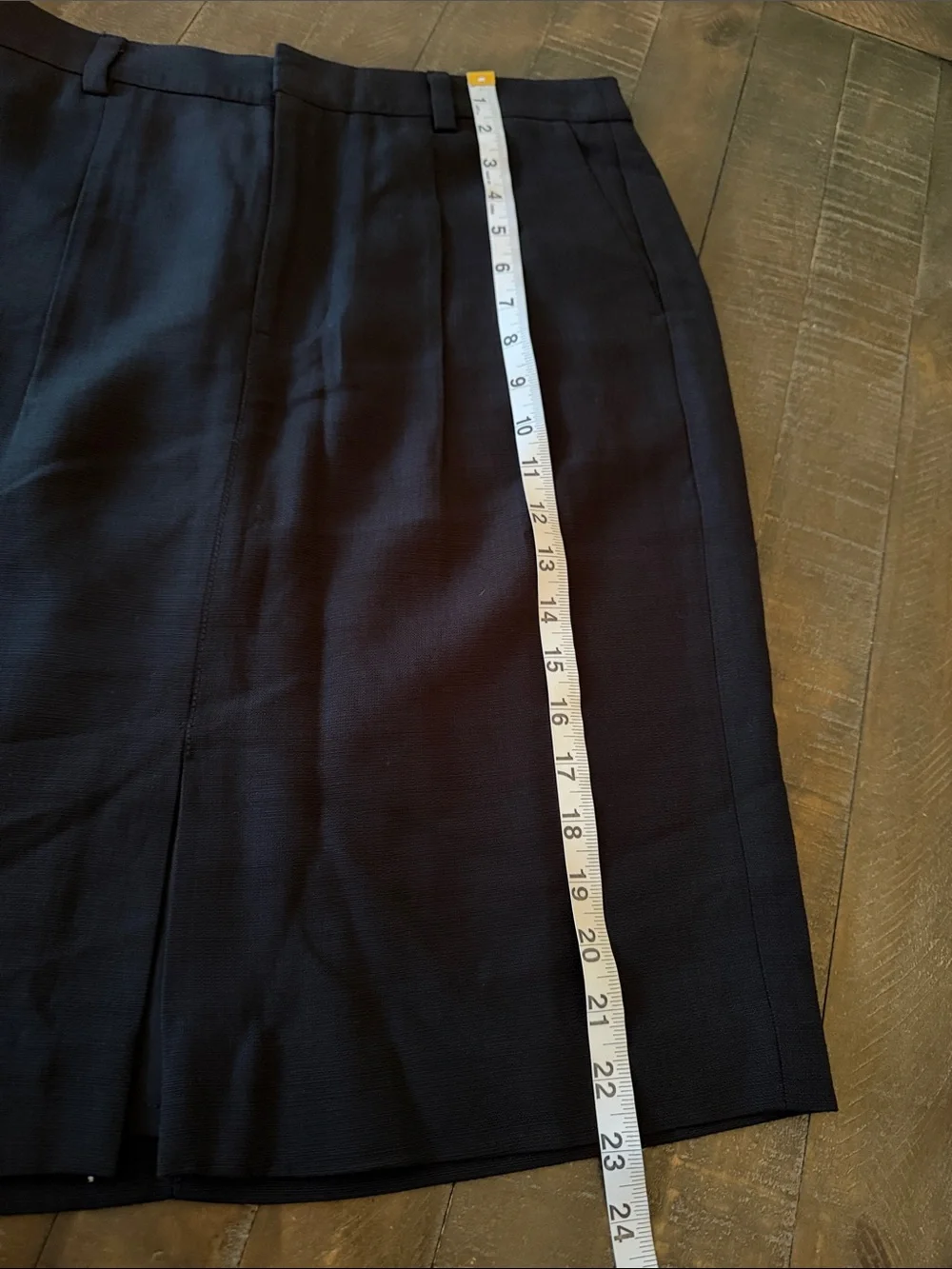 J.Crew Black Top with Ribbed Neck